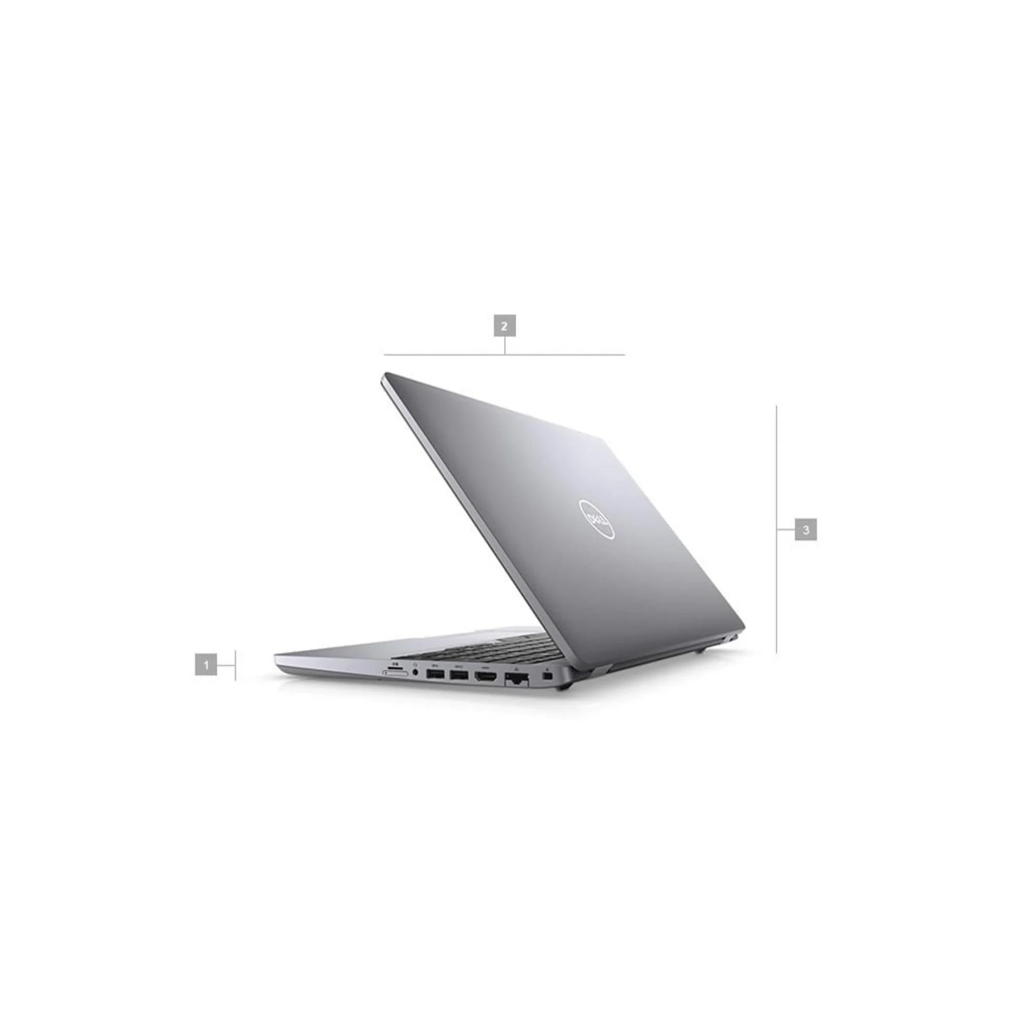 Dell Latitude 5510 15.6" FHD Laptop Computer, 10th Gen Quad-Core i5-10310U, 16GB DDR4 RAM 512GB SSD, HDMI, Type-C, Windows 10 Pro (Renewed) thumbnail 2