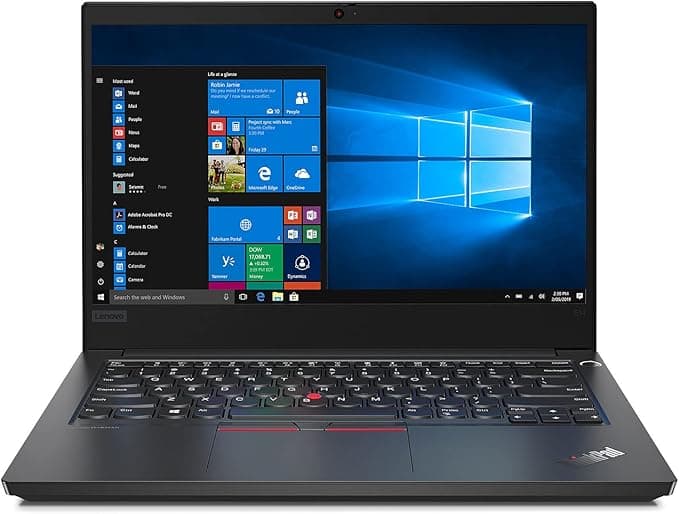 Lenovo ThinkPad E14 Gen 2 14" FHD (1920x1080) Laptop, 11th Gen Quad-Core i5-1135G7, 16GB DDR4 RAM, 512GB SSD, HDMI, Backlit Keyboard, Fingerprint Reader, Windows 10 Pro (Renewed)